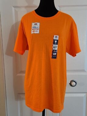 Fruit of the Loom Orange Platinum Crewneck Tee